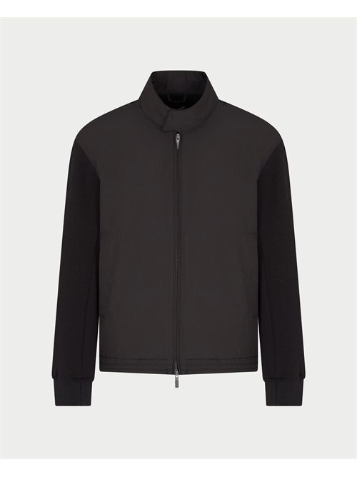 Veste homme Armani Exchange noire entièrement zippée ARMANI EXCHANGE | XM000413-AF13047UC001